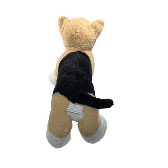 Goffa Realistic Long corgi plush HUGS embroidered‎ on side Valentines love - Picture 6 of 6
